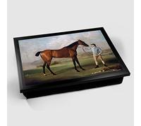 Arty Pie "George Stubbs Molly Long Legs Horse with her Jockey" Padded Lap Tray, Multi-Colour