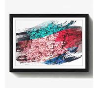Arty Pie "Japanese Cherry Blossom Pink Tree V2 Framed Print, Multi-Colour, A2/24.5 x 18-Inch