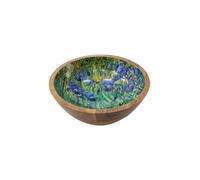 Arty Van Gogh Iris Wooden Dish