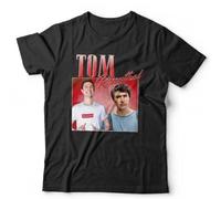 ARTYBV Tom Rosenthal Appreciation Tshirt Unisex Homage Throwback Stag Hen Do Funny BlackMedium