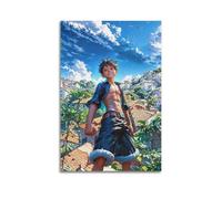 ARTYNSY 1pc Borderless Pirate Themed Decorative Poster, Canvas Wall Art 08x12inch(20x30cm) Suitable for Various Indoor Places, Cool Posters And Prints, Best Gift.