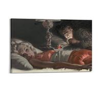 ARTYNSY 1pc Forgive Is Just A Word, Cosmopolitan Illustration, Canvas Wall Art 16x24inch(40x60cm) Suitable for Various Indoor Places, Cool Posters And Prints, Best Gift.