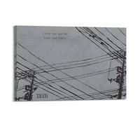 ARTYNSY 1pc Serial Experiment Lain, Canvas Wall Art 24x36inch(60x90cm) Suitable for Various Indoor Places, Cool Posters And Prints, Best Gift.