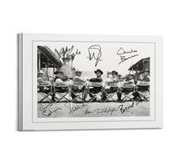 ARTYNSY 1pc The Brave Seven Dragons, Canvas Wall Art 12x18inch(30x45cm) Suitable for Various Indoor Places, Cool Posters And Prints, Best Gift.