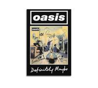 ARTYNSY Oasis Music Poster Posters, Canvas Wall Art Suitable for Various Indoor Places 20x30inch(50x75cm), Cool Posters And Prints, Best Gift.