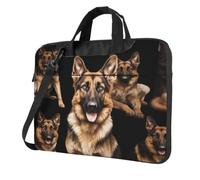 "Artypop" 15.6 14 13 Inch Laptop Computer Shoulder Bag Carrying Case German Shepherd Dog