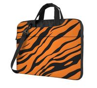 "Artypop" 15.6 14 13 Inch Laptop Computer Shoulder Bag Carrying Case Orange Tiger Leopard
