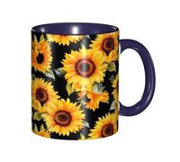 "Artypop" Spring Sunflowers Flowers Ceramic Coffee Mug Variou.S Colour Options Ceramic Cup 11oz