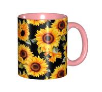 "Artypop" Spring Sunflowers Flowers Ceramic Coffee Mug Variou.S Colour Options Ceramic Cup 11oz
