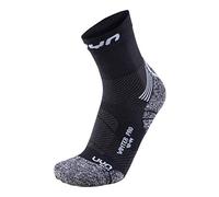Artze Wall Art Men's Uyn Winter Pro Men's Running Socks, Black/Pearl Grey, 11 UK