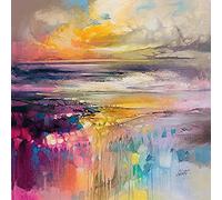 Artze Wall Art Scott Naismith (Liquid Reflections) 40 x 40cm Canvas Print