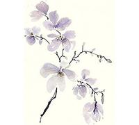 Artze Wall Art Summer Thornton Gentle Breeze I Canvas Print, Multi-Colour, 40 x 50 cm