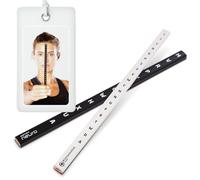 ARTZT neuro Vision Stick Set of 2 | Eye Training & Balance | For Beginners & Advanced Users | Sustainable & Climate Neutral | Includes Convergence & Divergence Training | Colour: Black/White