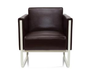 ARUBA | 1- Seater - Upholstered armchair Brown