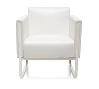 ARUBA | 1- Seater - Upholstered armchair White