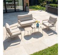 ARUBA 4 SEATER OUTDOOR SOFA SET BEIGE