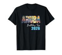 Aruba Birthday Trip 2026 Vacation Party Crew Cruise T-Shirt