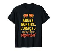 Aruba Bonaire Curaçao My Kind of Alphabet Funny ABC Islands T-Shirt