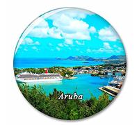 Aruba City Fridge Magnet Decorative Magnet Bottle Opener Tourist City Travel Souvenir Collection Gift Strong Refrigerator Sticker