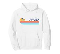 Aruba Colorful Landscape Pullover Hoodie