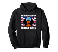 Aruba Girl Heritage British Born Aruban Roots Pride Pullover Hoodie