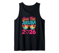 Aruba Girls Trip Tropical Beach Vacation Tank Top