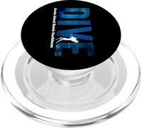 Aruba Island Dive | Dutch Caribbean Scuba Diving Souvenir PopSockets PopGrip for MagSafe