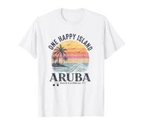 Aruba One Happy Island Aruban Souvenir Dutch Caribbean T-Shirt