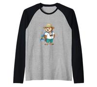 Aruba Pride Shoco Owl Flag Cape Traveler Raglan Baseball Tee