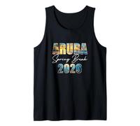 Aruba Spring Break 2026 Summer Vacation Beach Tank Top