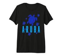 Aruba Turtle Summer Family Vacation Premium T-Shirt