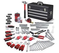 ARUCMIN 438-Piece Mechanics Tool Set with 3-Drawer Heavy Duty Metal Box Repair Tool Kit