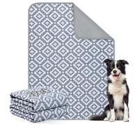 Aruiliya Reusable Washable Puppy Pads, 2 Pack Dog Training Pee Pads with Anti Slip Bottom, Super Absorbent and Leak-Proof for Floor, Crate, Potty Training (60 x 90cm)