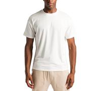 Aruki Men’s Set-in Short Sleeve Crewneck T-Shirt, Basic Essentials Cotton T Shirt for Men, Relaxed Fit Athletic Tshirt for Running, Gym, Workouts, and Lounging - Cloud Dancer - Large