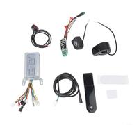 AruMinna 36V 350W Electric Scooter Controller Set, Complete E-Scooter Replacement Kit with LCD Dashboard, Accelerator, Lights & Brake Energy Recovery for 36V Electric Scooters