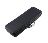 AruMinna Fishing Rod Bag, EVA Hard Shell Waterproof Shockproof Fishing Tackle Carry Case, High Capacity Fishing Gear Storage Bag with Handle & Adjustable Shoulder Strap for Rods Reels, 54.5x20x8.5cm