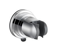 ARUMUR Vacuum Suction Cup Shower Head Holder,Waterproof & Removable Handle Sprayer Bracket w/ Adjustable Degrees, No-Drill No-Screw Install Wall Mount as Bathroom Accessories