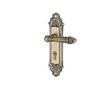 Arunasc Door Handles Door Lock Wooden Indoor Silent Room Doors Mechanical Lock Integrated Light Luxury Doors Handle for Bedroom knobs(Silent Lock)