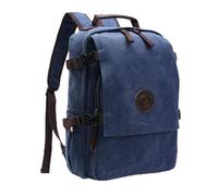 Arunasc rucksack Water Resistant Casual Canvas Backpack with Multiple Pockets for School Travel Outdoor College, Business Computer Backpack for Men and Women schoolbag(Blu)