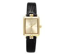 ARUNASC Watches Retro Watch Temperament Women's Watches Niche Light Luxury Square for Gift Digital(Nero)