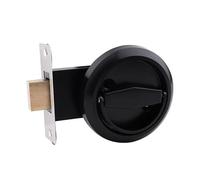ARUNASO Handles Door Lockers Doorknobs Ring Doors Pulls Hidden Recessed Install Cup Door Lock Single-Sided Privacy Sliding Locks Door Locks(Color1)