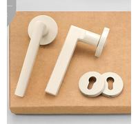 ARUNASO Handles Indoor Mute Door Lock Household Universal Bedroom Bathroom Room Handle White for Door Thickness 35-50mm Door Locks(Color10)