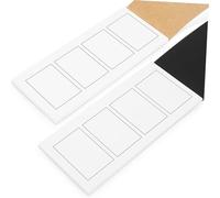 ARUNASO note book 5 Equipment Memo Pads 7.3×3.2 Inches Scratch Notepads Compatible with Writing Notebook Pockets Bulk Notepads Compatible with Work School Painting notepad(Brown)
