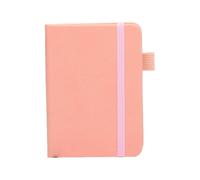 ARUNASO note book 5 packs A7 Horizontal Notebook 4.33x3.15 Inches Notepad Compatible with Diary Office Work School Supplies Writing Journal 96 Pages Pink notepad