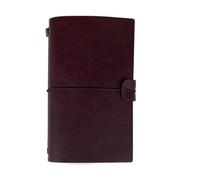 ARUNASO note book A5 Notebook Diary Book Thickened Notepad Set Compatible with Business Notebook Writing Journal notepad(Red brown)