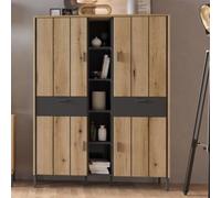 Arundel Oak Effect 4 Door Wardrobe