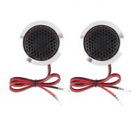 ARUPMN 2pcs 1.5 Inch 180W 12V Aluminum Alloy Mini High Efficiency Car Dome Tweeter Speakers For Car Audio System Car Speaker Tweeters Car Audio Tweeter