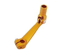 ARUPMN Alloy Pull Starter Part 10mm Folding Aluminum Gear Shift Lever Gear Shift Lever Fit for Kayo T2 T4 T4L ATV Dirt Bike Pit Bikes Gear Lever Motorcycle Black Starter Recoil(Yellow)