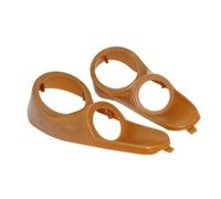 ARUPMN Fit For KEY BUY 1 Pair Car Audio A Pillar Modified Mold Three-way Mold Bracket Treble Tweeter Base Modification Car Speaker Tweeters Car Audio Tweeter