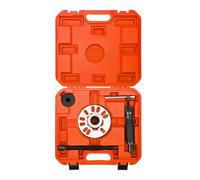 ARUPMN Flywheel puller Hydraulic Wheel Removal Tool Set 10 Ton Wheel Hub Puller Heavy Duty Drive Shaft Puller Hydraulic Bearing Separator Engine magneto